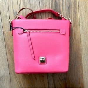 Brand New Dooney & Burke Pink Crossbody Bag